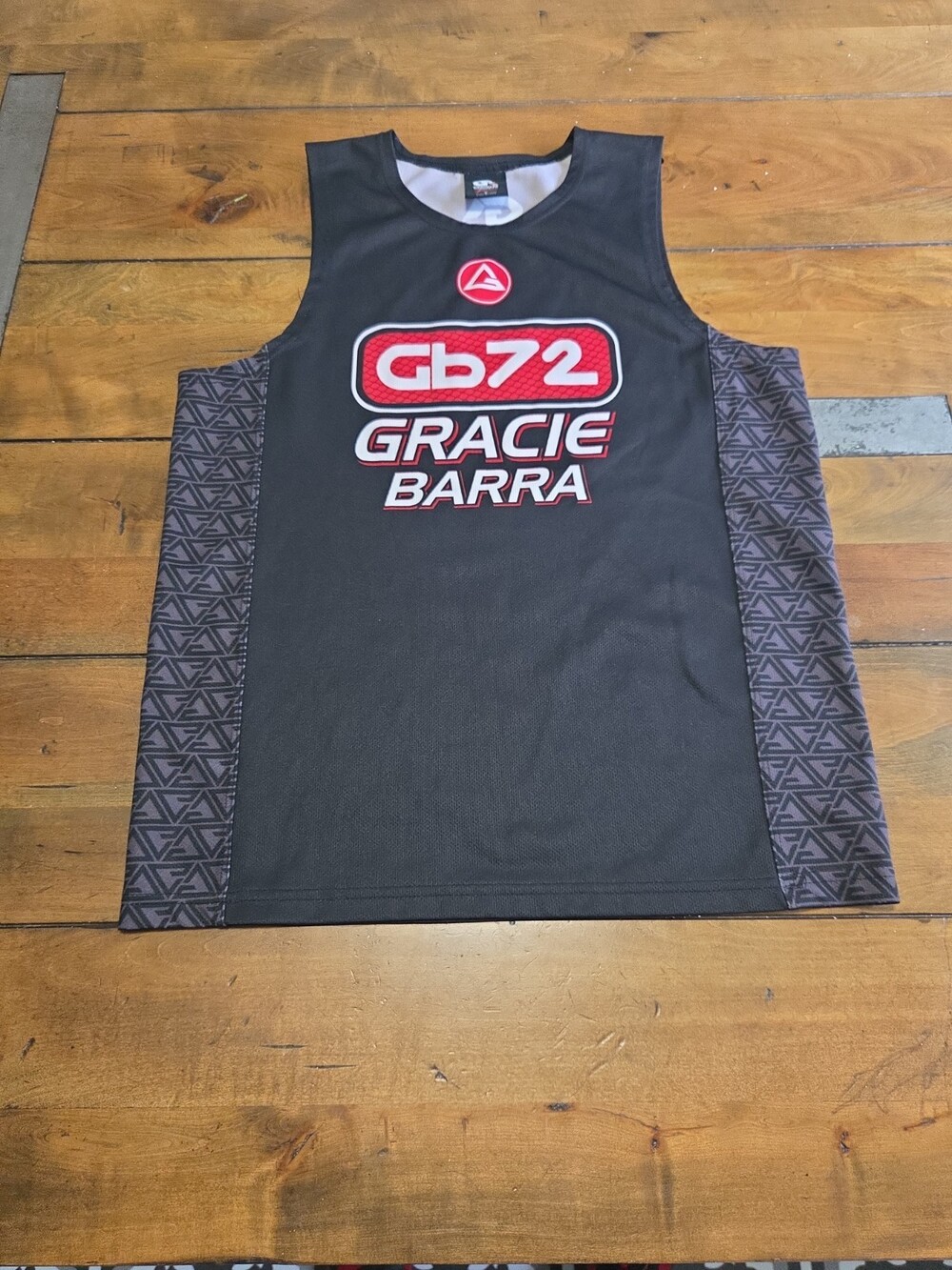 Gracie Barra Tank Top Shirt Small S GB72 Grounded Athletics BJJ Jersey Carlos Gr